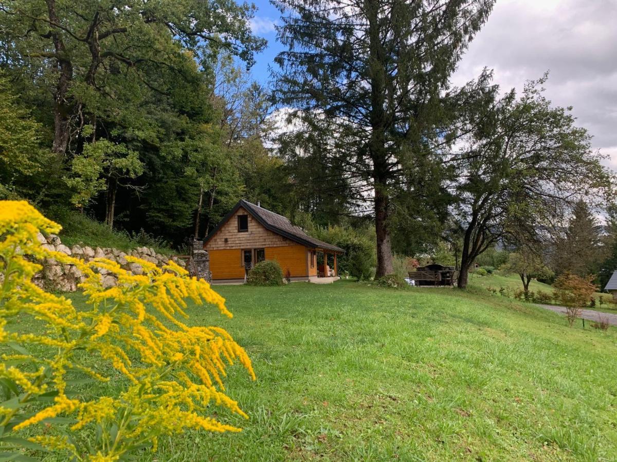 Bohinj Cottage Pr' Maricki - House In Nature With Hot Tub & Sauna Екстер'єр фото
